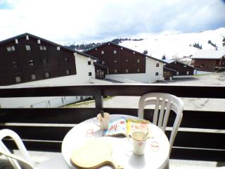 Studio cabine 4 pers, balcon, centre Les Saisies - 4