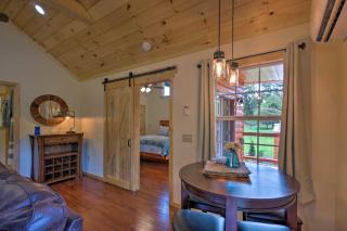 Deck and Hot Tub Bryson City Riverfront Cabin! - Bryson City - 6