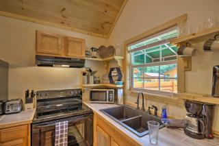 Deck and Hot Tub Bryson City Riverfront Cabin! - Bryson City - 3