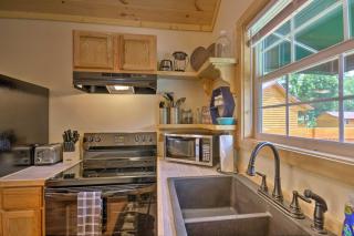 Deck and Hot Tub Bryson City Riverfront Cabin! - Bryson City - 2