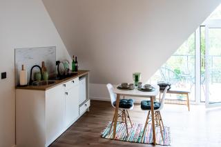 Vakaras cozy apartment in the guest house with the terrace and the stunning view to the river side - Birštonas - 6