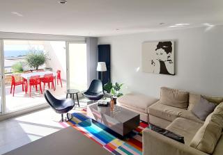 MAGNIFIQUE APPARTEMENT VUE MER - GRANDE TERRASSE ET PISCINE - Bandol - 6