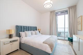 Noora Tower I Spacious 3BDR Apartment and maid room with Burj Khalifa View - Dubai - 6
