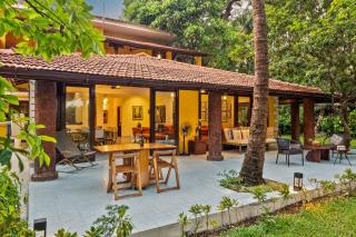 Casa Saipem with River View & Kitchen access by StayVista - Candolim - 7