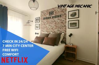 Nouveau* Vintage Mecanic* Wifi*Netflix*Confort - Venette - 0