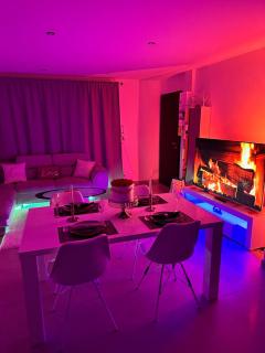 Jacuzzi Appartement love room - Freneuse - 7