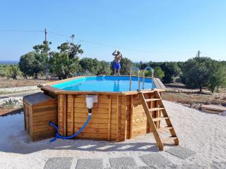 Villa 4 trulli, sea view, vista mare, isolata - Ostuni - 8