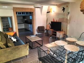 Maison de village familiale Pont du Gard, toit terrasse, barbecue, Fibre - Vers-Pont-du-Gard - 4
