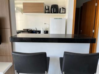 Flat 501 - Condominio Veredas do Rio Quente - Diferenciado com ar na sala e no quarto - Rio Quente - 4