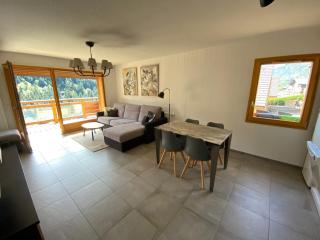 Charmant appart 2 ch + coin nuit, balcon sud, garage, près de La Clusaz et commerces, St Jean de Sixt - FR-1-459-195 - Saint-Jean-de-Sixt - 6