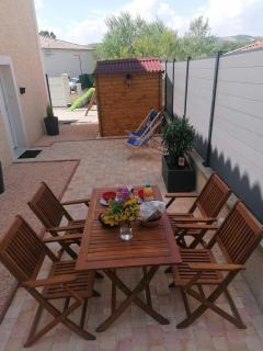 Charmant appartement T2 dans villa avec en supplément spa extérieur de mai à septembre - Laveyron - 8