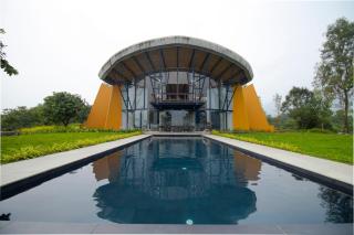 SaffronStays Solasta, Mulshi - infinity pool villa with Mulshi Dam views - Mulshi - 9