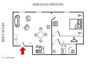 Boccaccio elegant apartment in Oltrarno - Florence - 4
