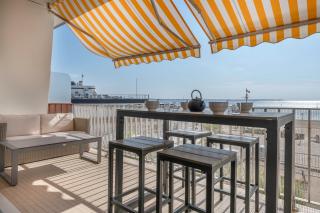 Plage du Nau, vue mer, bel appartement pour 6 - Le Pouliguen - 0