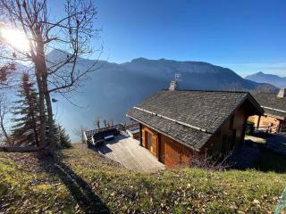 Chalet 3 chambres 8 pers avec cheminée et parking à 1000m des pistes - FR-1-572-49 - Les Carroz d'Araches - 0