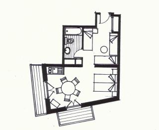 Hôtel Les Côtes, Résidence Loisirs et Chalets - 4