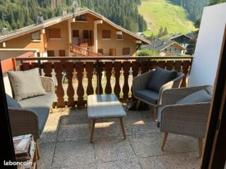Moderne appart. 4 pers. avec terrasse plein sud, proche télécabine du Linga - équipements inclus - FR-1-198-222 - Châtel - 4