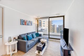 Galerna Home 2BR W/Balcony, Wifi & Parking. - Concón - 7