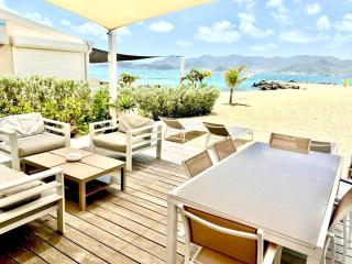 Villa Paradis Bleu Maison sur la plage, 2 chambres, piscines, tennis - Saint-Martin - 0