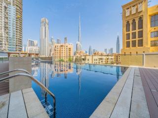 Classy 1BR with Burj Khalifa views - Dubai - 7
