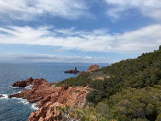 Cap Estérel, 2 pièces, jardin, vue mer et piscine - 1