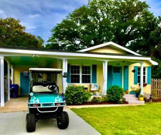 Downtown- Sunshine Cottage and Golf Cart - Southport - 0