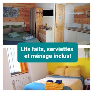 Chalet "Le Petit olivier" gîtes appart 'hôtel L'ÉCHAPPÉE BELLE D'AUBENAS Logement 2 sur 3 - Aubenas - 1