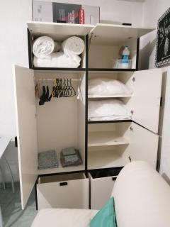 Joli studio bord de mer, clim, balcon, parking privé - 1