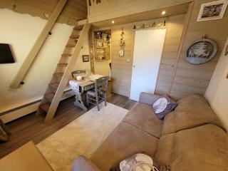 Studio cocooning rénové avec parking et mezzanine - FR-1-598-113 - Les Gets - 5