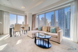 Overlooking Marina Canal Views from Living to Bedroom, The Address Residences, Dubai Marina by Deluxe Holiday Homes - Dubai - 9