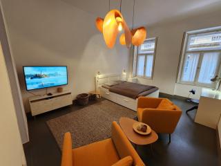 Stylish holiday Art apartment - wifi & great location - Boedapest - 9