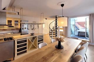 Große Penthouse Ferienwohnung mit Meerblick, Sonnenterrasse & Luxusbad von "Momentic" - Sierksdorf - 8
