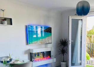 Oceano - Carbis bay, St Ives, 1 bed apartment with free parking near to the beach - St Ives - 1