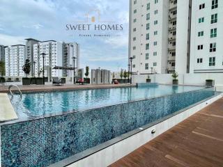Pool View Stylish Suite at Jelutong Penang 1-4pax - 8