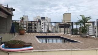 Encantadora Cobertura com piscina privada na praia do Tombo. - Guarujá - 3