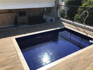 Encantadora Cobertura com piscina privada na praia do Tombo. - Guarujá - 5