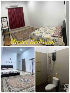 Azzahra Homestay Pekan with 3 Bedrooms fully airconditioner - Pekan - 6