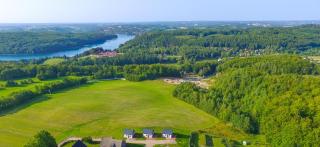 Jaśkowe Wzgórze domki na wynajem, balia - sauna, Szymbark DOMEK NR 1 - 5