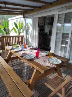 Mobil-home spacieux, au calme, proche Mimizan - Bias - 2