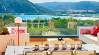 Villa Santa Giulia, vue panoramique sur la mer, 900 m de la plage - 9