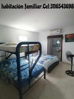 Habitaciones y apartamento fania - Gaira - 0