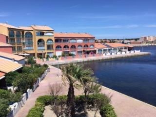 joli appart les pieds dans l'eau,terrasse et clim - Le Barcarès - 0
