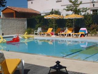 Gîte familial avec piscine chauffée, jardin privé et équipements bébé en pleine propriété viticole. - FR-1-653-18 - Saint-Cybardeaux - 9