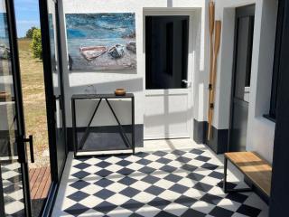 Maison neuve moderne, proche plage Herlin, 5 chambres, jardin, terrasse, classement 3*, tout confort. - FR-1-418-194 - Bangor - 4