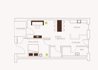 ApartWehr Business&Ferien Apartment Lila - 3
