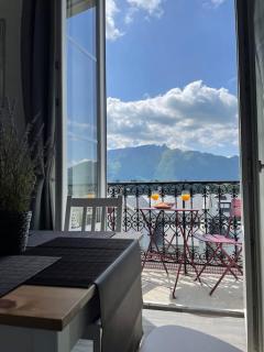 Studio cosy, hyper centre d'Aix, vue montagnes, proche thermes - Aix-les-Bains - 3