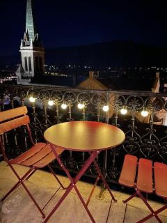Studio cosy, hyper centre d'Aix, vue montagnes, proche thermes - Aix-les-Bains - 8