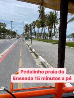 Apartamento na praia com estacionamento Pé na areia Guarujá - Guarujá - 3