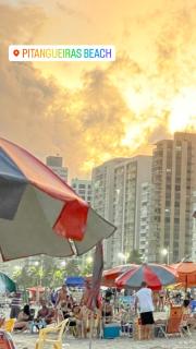 Apartamento na praia com estacionamento Pé na areia Guarujá - 5