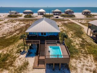 The Blue Crab - BAYFRONT! Private Pool - steps to the beach - kayaks and crab pots included! home - Dauphin Island - 9